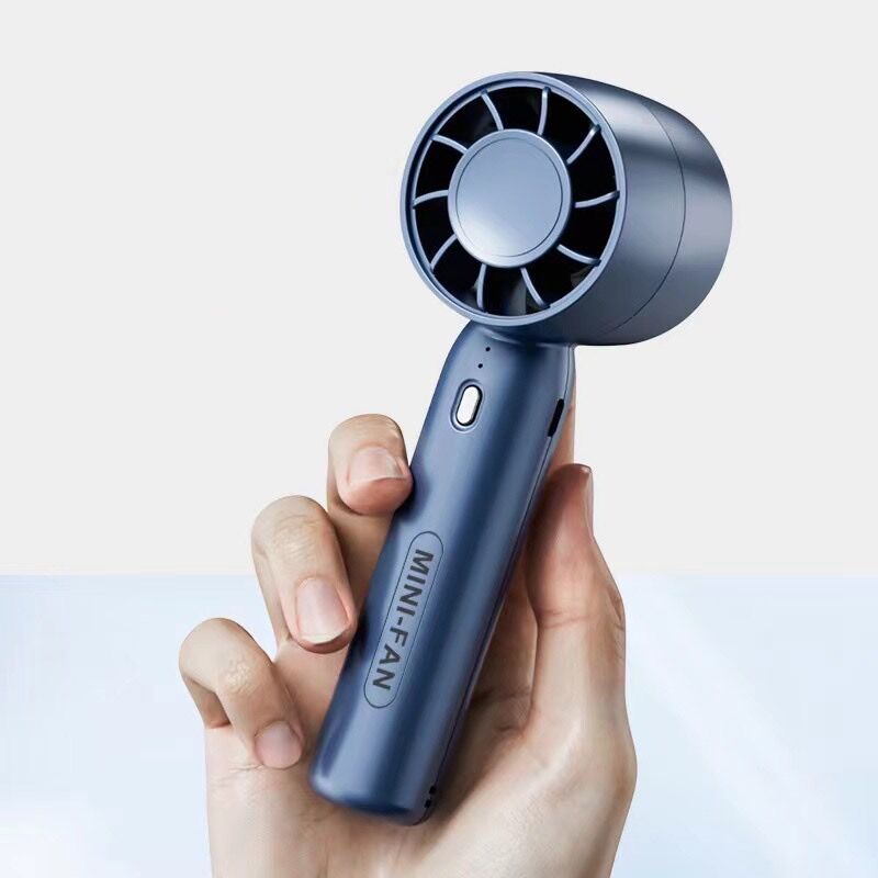 T-10 Portable Handheld Mini Fan - Rechargeable USB Desktop Pocket Fan